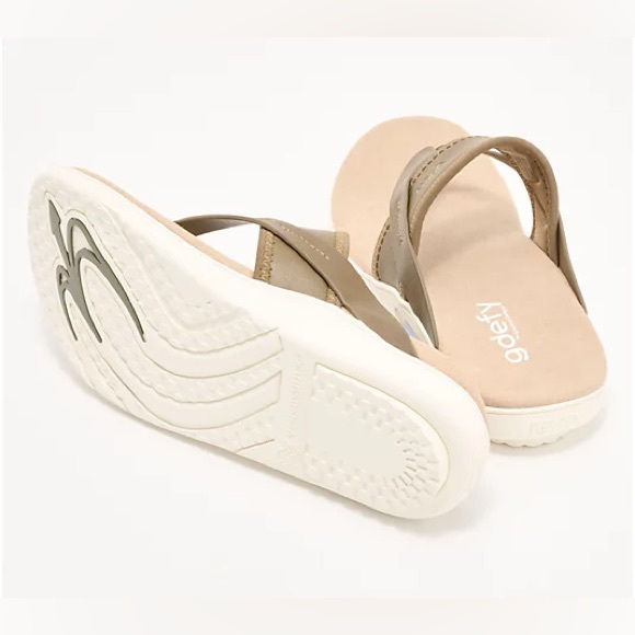 GDEFY VersoShock Orthotic Thong Sandals - NWT - Size 7 - Picture 2 of 12